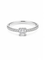 Anello Davite & Delucchi Donna in Oro bianco Diamante AA 031953